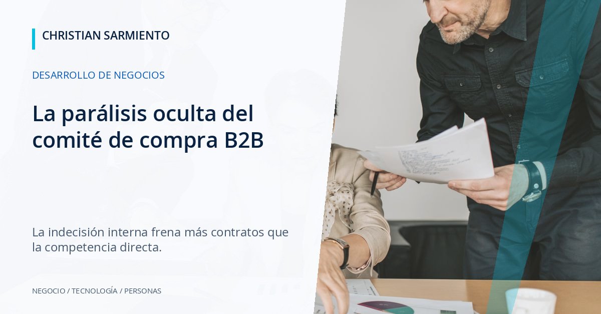 El mito del comprador único: cómo el Buyer Enablement destraba las decisiones en tecnología B2B